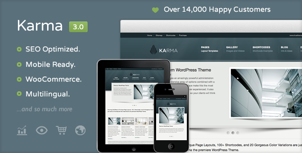 Karma WordPress Theme